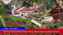 Akses Jalan Rusak Parah akibat Gempa, Sebuah Kampung Nyaris Terisolir