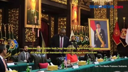 Ini yang Dibahas Prabowo saat Bertemu dengan Menhan AS Llyod Austin
