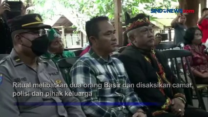 Mantan Kepala Kantor Pos Jalani Ritual Adat Dayak setelah Dilaporkan Selingkuh