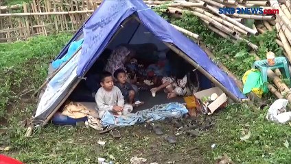 Belum Tersentuh Bantuan, Posko Pengungsian di Tegalega Seadanya