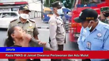 Download Video: Razia PMKS di Jaksel Diwarnai Perlawanan dan Adu Mulut