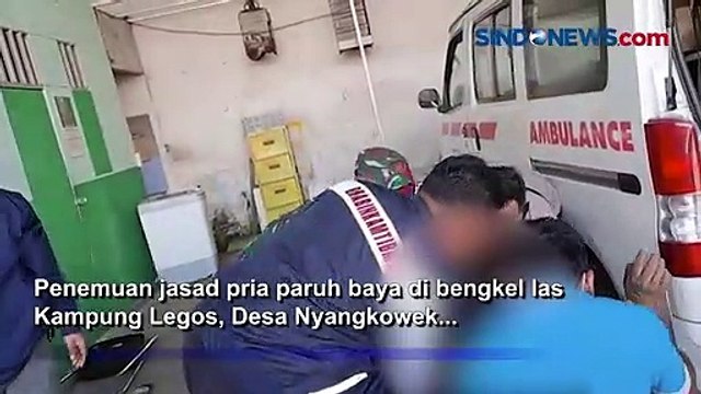 Diduga Sakit, Pria Paruh Baya Tewas dalam Bengkel Las di Sukabumi