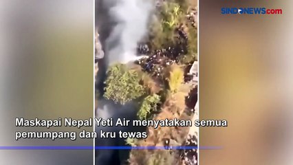 Yeti Air Jatuh di Nepal, Seorang Penumpang Diduga Live Facebook