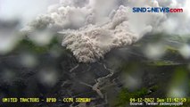 Erupsi, Detik-Detik Guguran Awan Panas Gunung Semeru Meluap dan Menghantam CCTV