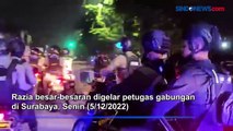 Berantas Gengster, Petugas Gabungan Gelar Razia Besar-besaran di Surabaya