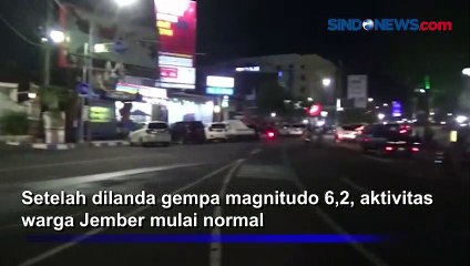 Jember Dilanda 40 Kali Gempa Susulan