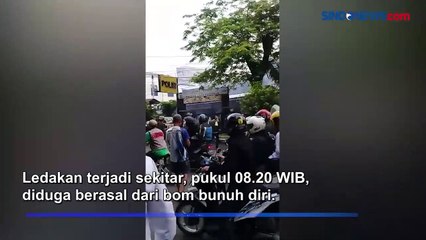 Ledakan Terjadi di Bandung, Diduga Bom Bunuh Diri