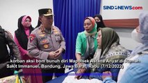 Jenguk Korban Bom Bunuh Diri di Bandung, Kapolri Sampaikan Ucapan Duka