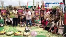 Sambut Pernikahan Kaesang-Erina, Warga Kampung Gilingan Gelar Syukuran Bawa 7 Tumpeng