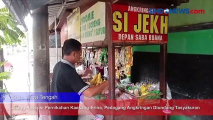 Jelang Resepsi Pernikahan Kaesang-Erina, Pedagang Angkringan Diundang Tasyakuran