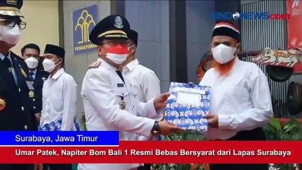 Umar Patek, Napiter Bom Bali 1 Resmi Bebas Bersyarat dari Lapas Surabaya