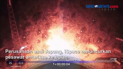 Pesawsat Antariksa Komersil Jepang Meluncur ke Bulan