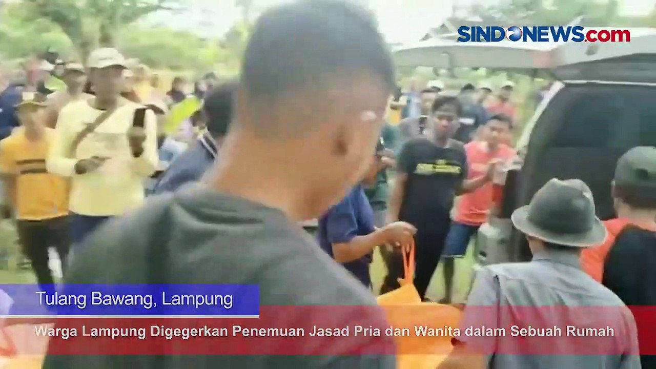 Warga Lampung Digegerkan Penemuan Jasad Pria dan Wanita dalam Sebuah Rumah