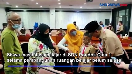 Alih Fungsi Bangunan Ditunda, Siswa SDN 1 Pondok Cina Diizinkan Kembali Belajar di Sekolah