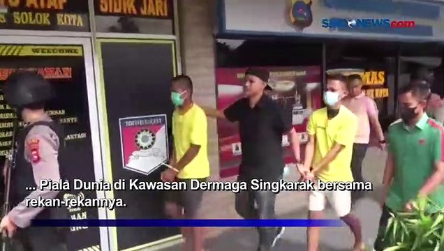 2 Begal yang Bacok Remaja Pulang Nobar Piala Dunia di Kabupaten Solok Ditangkap
