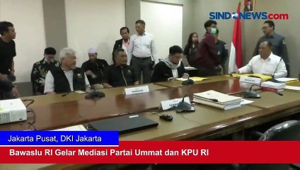 Tidak Lolos Verifikasi Faktual, Bawaslu Gelar Mediasi Partai Ummat dan KPU