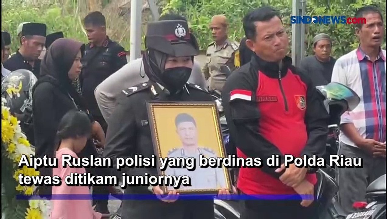 Polisi Tikam Seniornya hingga Tewas di Riau
