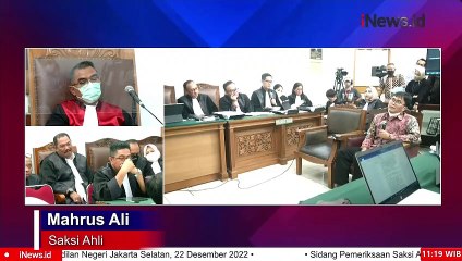 Download Video: Saksi Ahli: Justice Collaborator Hanya Diberikan pada Pidana Tertentu