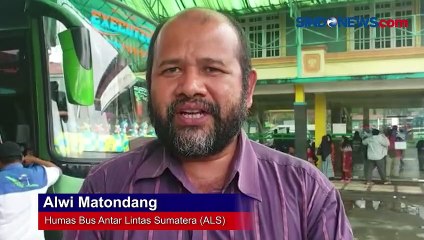 Ongkos Naik, Pemudik Pengguna Bus Turun 30 Persen di Medan