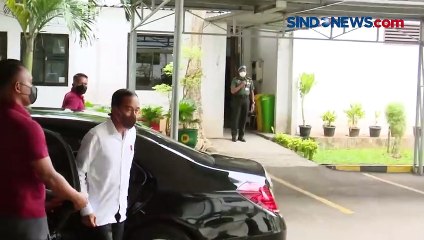 Presiden Jokowi Jenguk Try Sutrisno di RSPAD, Doakan Kesehatan  dan Kesembuhan Pak Try