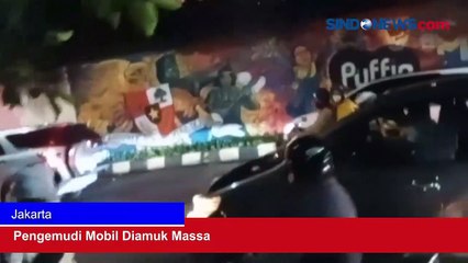 Tabrak Lari, Pengemudi Mobil di Jatinegara Kena Amuk Massa