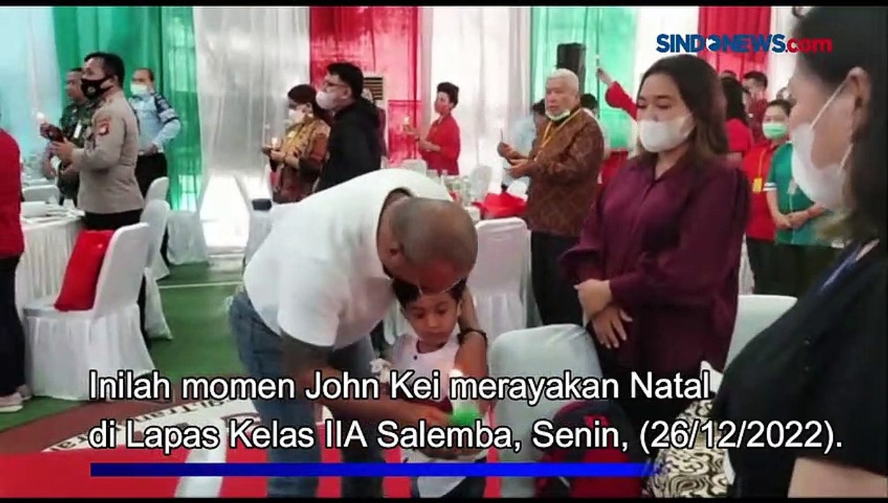 John Kei Rayakan Natal di Lapas: Saya Harus Tinggalkan Kegiatan Lama!