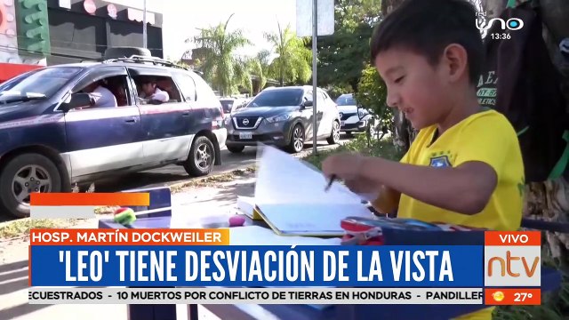 Oftalmólogos, especialistas en estrabismo del Hospital Martín Dockweiler, tratarán la condición del pequeño Leonardo