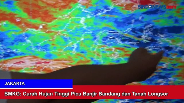 BMKG Sebut Curah Hujan Tinggi Picu Banjir Bandang dan Tanah Longsor