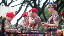 Panglima TNI dan Kapolri Terima Bravet Komando dari Pasukan Elite Kopassus