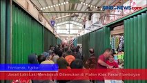 Jasad Laki-Laki Membusuk Ditemukan di Plafon Kios Pasar Flamboyan Pontianak