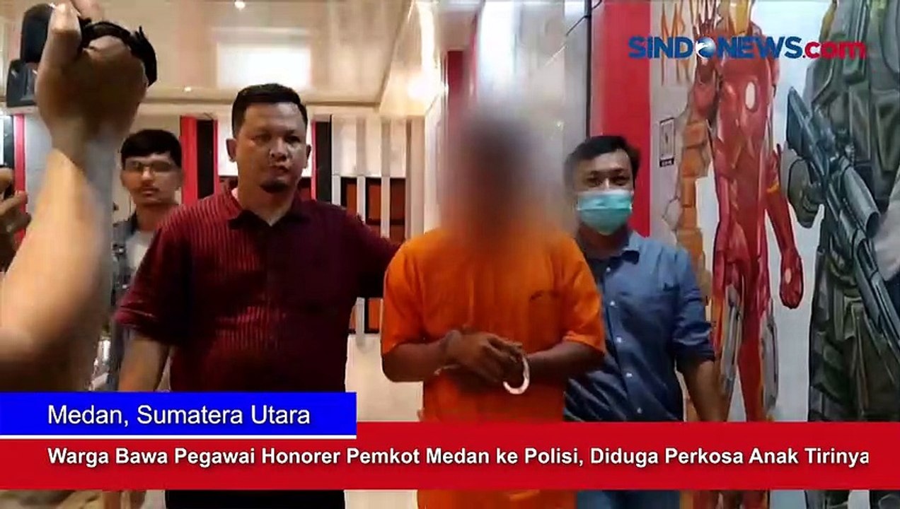 Warga Bawa Pegawai Honorer Pemkot Medan ke Polisi, Diduga Perkosa Anak Tirinya