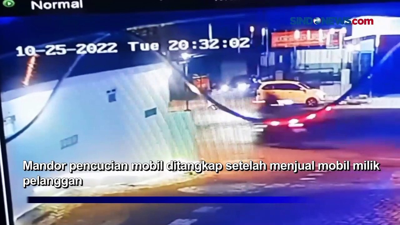 Jual Mobil Pelanggan Pencucian Mobil di Medan, Mandor Ditangkap