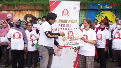 Jelang Akhir Tahun, Relawan Puan Sebar 1.000 Paket Sembako
