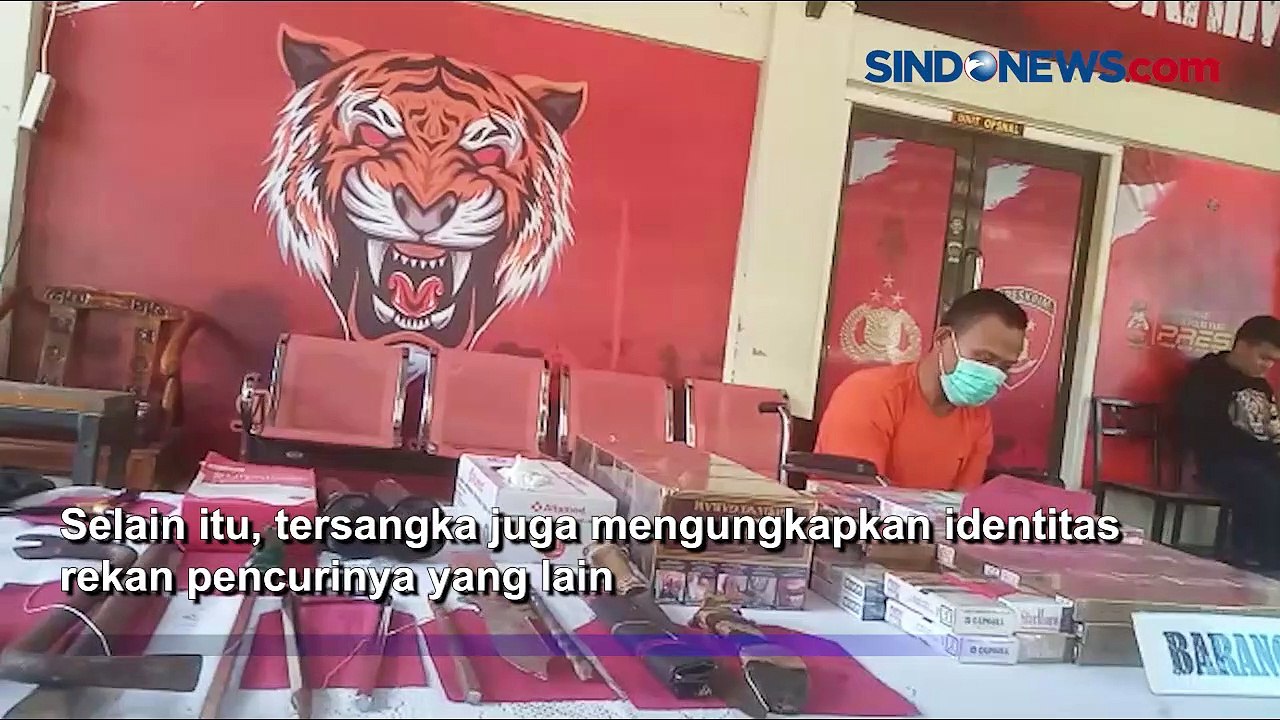 Spesialis Pencurian Minimarket Ditembak Polresta Jambi