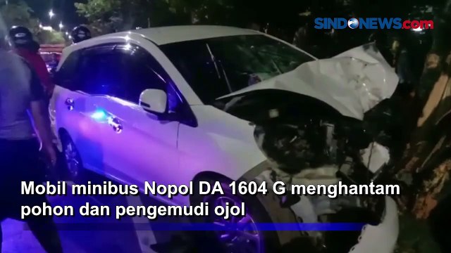 Mobil Tabrak Pengemudi Ojol hingga Tewas di Banjarmasin