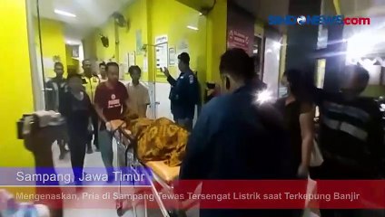 Mengenaskan, Pria di Sampang Tewas Tersengat Listrik saat Terkepung Banjir