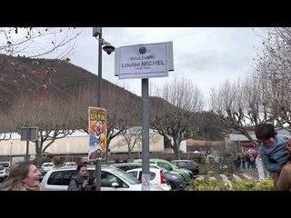 Digne : le boulevard Thiers symboliquement rebaptisé boulevard Louise Michel