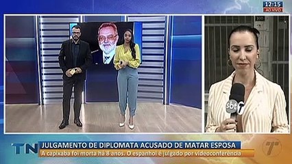 Diplomata espanhol acusado de matar esposa é julgado em Vitória