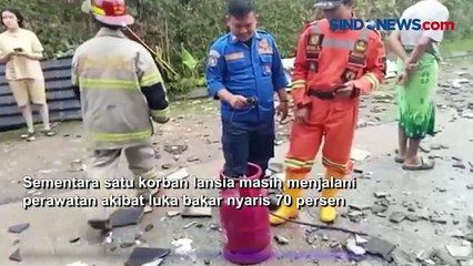 Tabung Gas Meledak di Depok, Lansia jadi Korban Luka Bakar