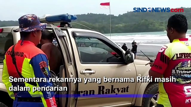 Terseret Ombak Pantai Pangandaran, Satu Wisatawan Hilang