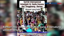 Viral Ustazah Baca Quran Disawer, PBNU Nilai Tidak Etis