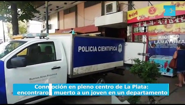 Conmoción en pleno centro de La Plata: encontraron muerto a un joven en un departamento