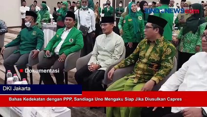 Bahas Kedekatan dengan PPP, Sandiaga Uno Mengaku Siap Jika Diusulkan Capres