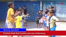 Puluhan Anak Ikuti Lomba Lato-Lato di Bandung