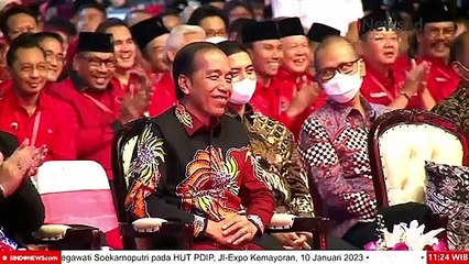 Megawati Sebut Jokowi Tak Ada Apa-Apa Tanpa PDIP