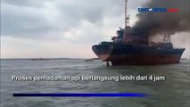 Kapal Motor Fortuner Terbakar di Perairan Gresik, Diduga Korsleting Listrik