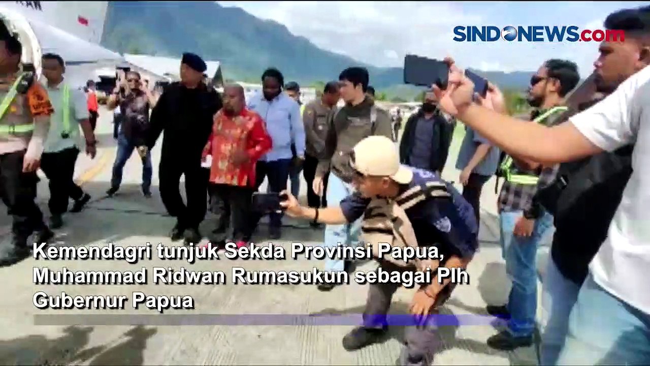 Lukas Enembe Ditahan, Kemendagri Tunjuk Ridwan...