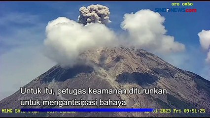 Gunung Semeru Alami Letusan Setinggi 1.000 Meter