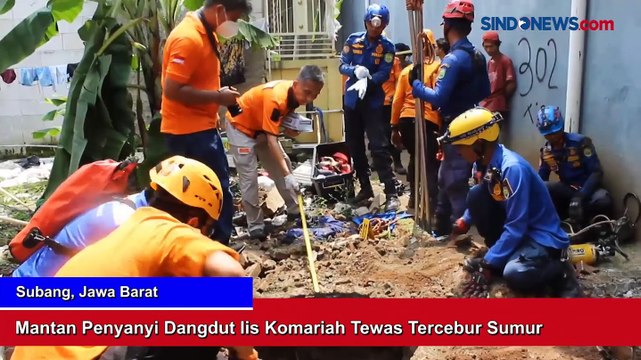 Mengenaskan, Mantan Penyanyi Dangdut Iis Komariah Tewas Tercebur Sumur di Subang