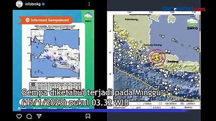 2 Gempa Magnitudo 5,0 dan 4,9 Guncang  Bogor dan Kabupaten Tangerang